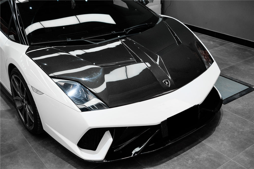 2009-2014 Lamborghini Gallardo IRON Style Hood - DarwinPRO Aerodynamics