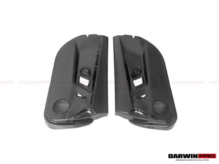 2004-2014 Lamborghini Gallardo Coupe Carbon Fiber Inner Door Panels - DarwinPRO Aerodynamics