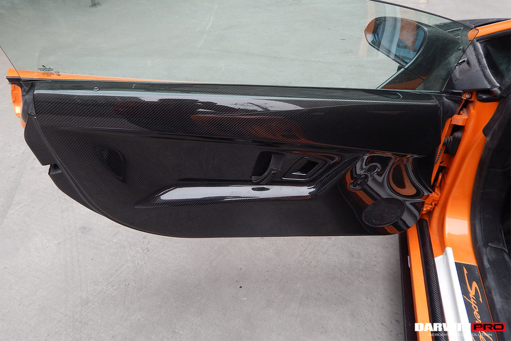 2004-2014 Lamborghini Gallardo Coupe Carbon Fiber Inner Door Panels - DarwinPRO Aerodynamics