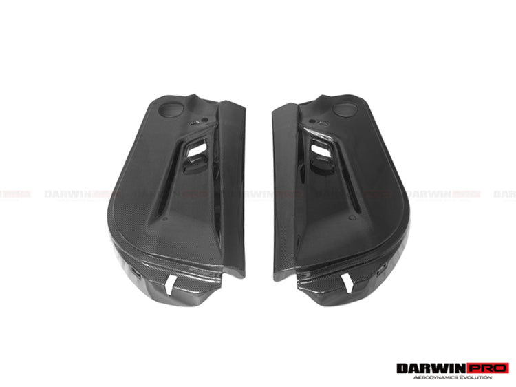 2004-2014 Lamborghini Gallardo Coupe Carbon Fiber Inner Door Panels - DarwinPRO Aerodynamics