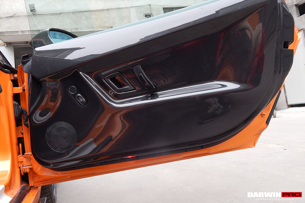 2004-2014 Lamborghini Gallardo Coupe Carbon Fiber Inner Door Panels - DarwinPRO Aerodynamics