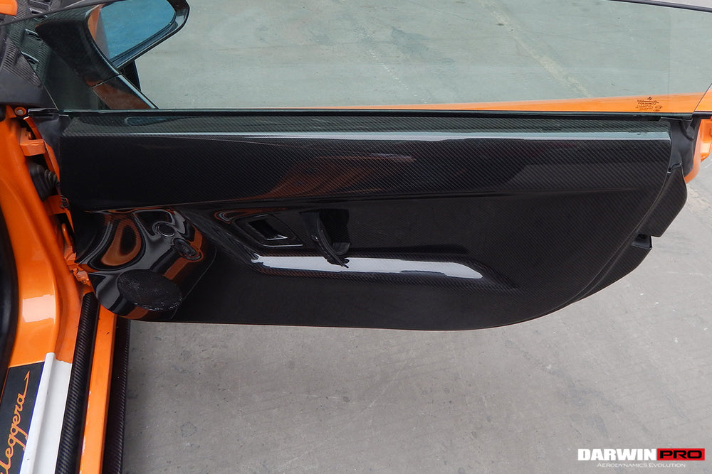 2004-2014 Lamborghini Gallardo Coupe Carbon Fiber Inner Door Panels - DarwinPRO Aerodynamics