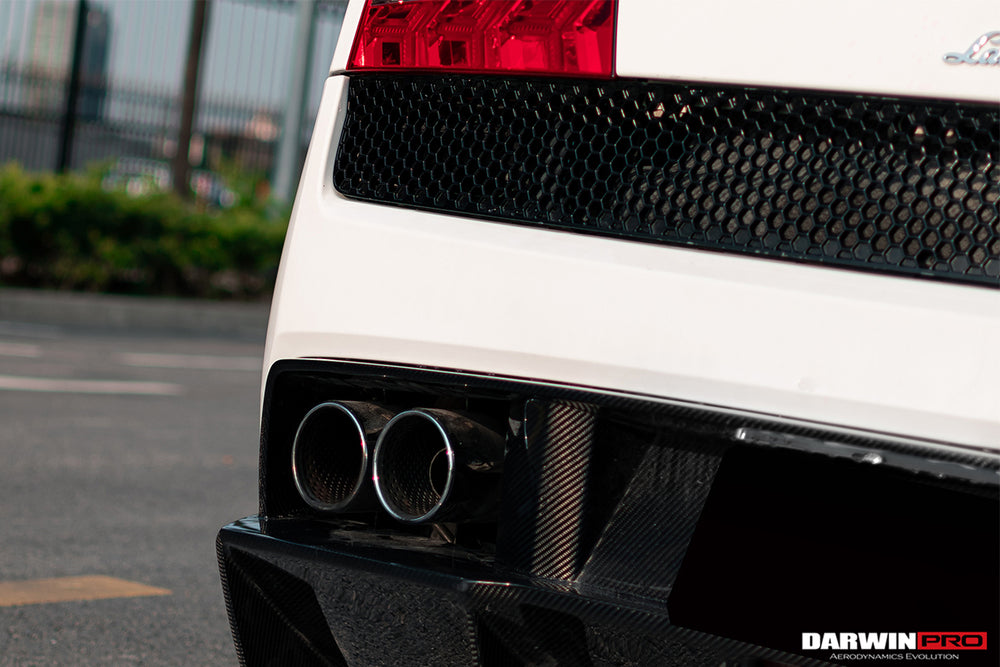 2009-2014 Lamborghini Gallardo SA Rear Diffuser - DarwinPRO Aerodynamics