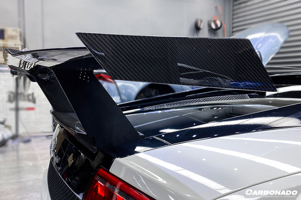 2004-2014 Lamborghini Gallardo STO Style Carbon Fiber Trunk Spoiler Wing