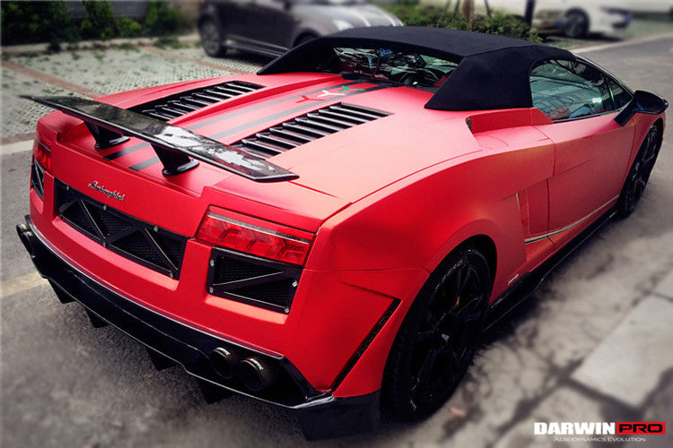 DarwinpPRO 2004-2014 Lamborghini Gallardo LP570 Style Trunk Spoiler Wing - DarwinPRO Aerodynamics