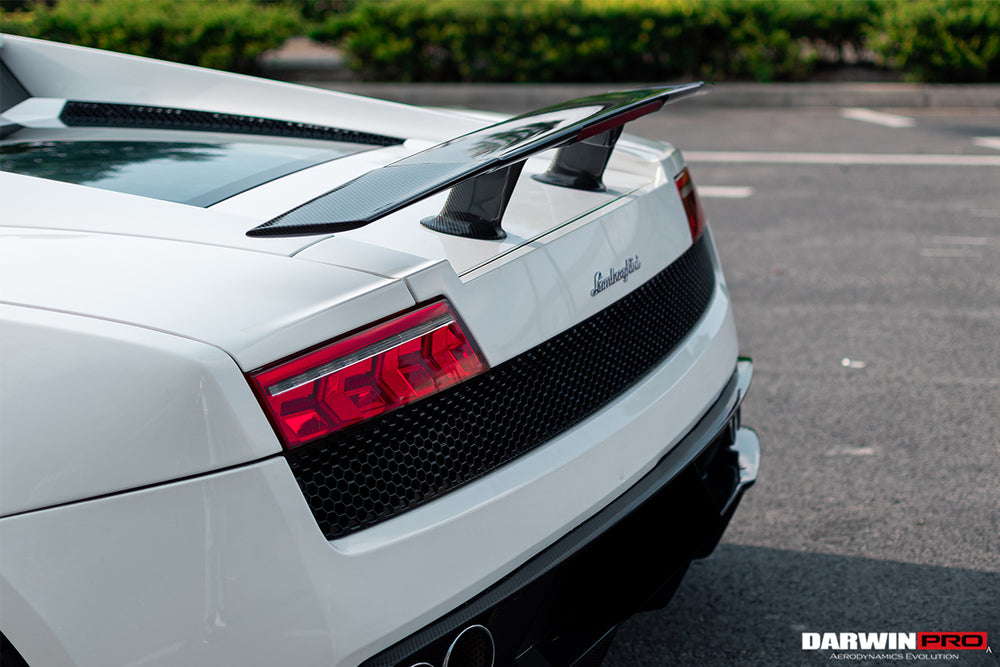 DarwinpPRO 2004-2014 Lamborghini Gallardo LP570 Style Trunk Spoiler Wing - DarwinPRO Aerodynamics