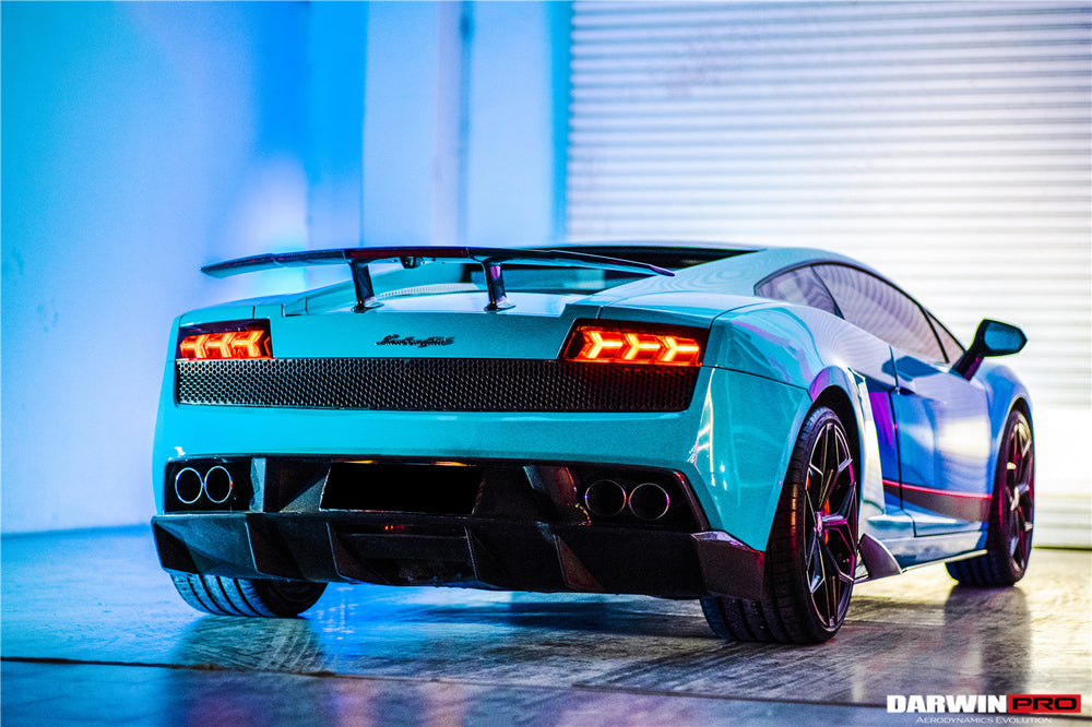 DarwinpPRO 2004-2014 Lamborghini Gallardo LP570 Style Trunk Spoiler Wing - DarwinPRO Aerodynamics