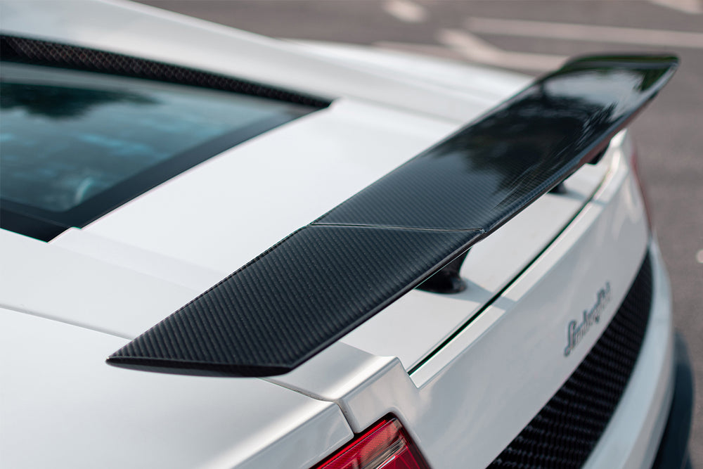 DarwinpPRO 2004-2014 Lamborghini Gallardo LP570 Style Trunk Spoiler Wing - DarwinPRO Aerodynamics