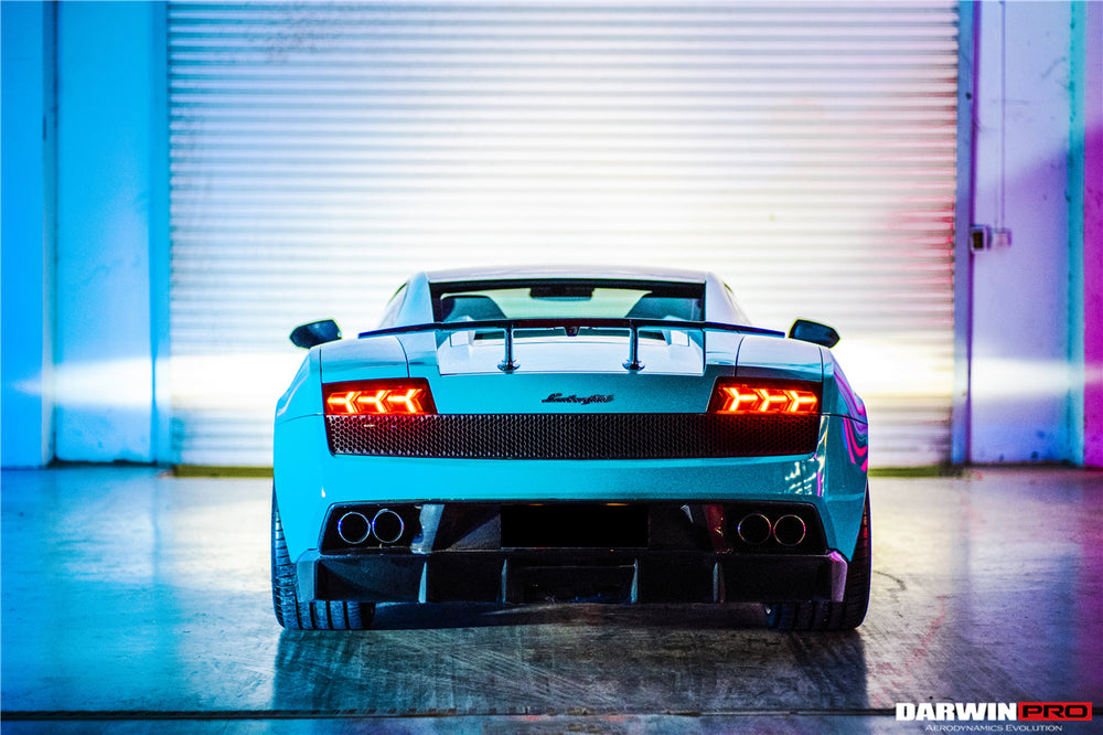 DarwinpPRO 2004-2014 Lamborghini Gallardo LP570 Style Trunk Spoiler Wing - DarwinPRO Aerodynamics