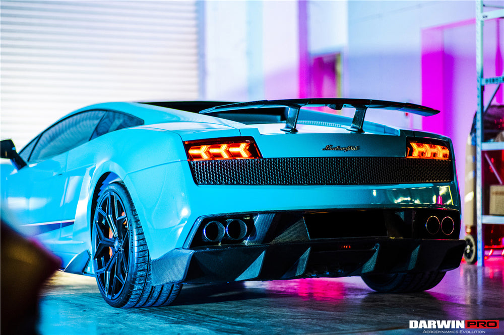DarwinpPRO 2004-2014 Lamborghini Gallardo LP570 Style Trunk Spoiler Wing - DarwinPRO Aerodynamics