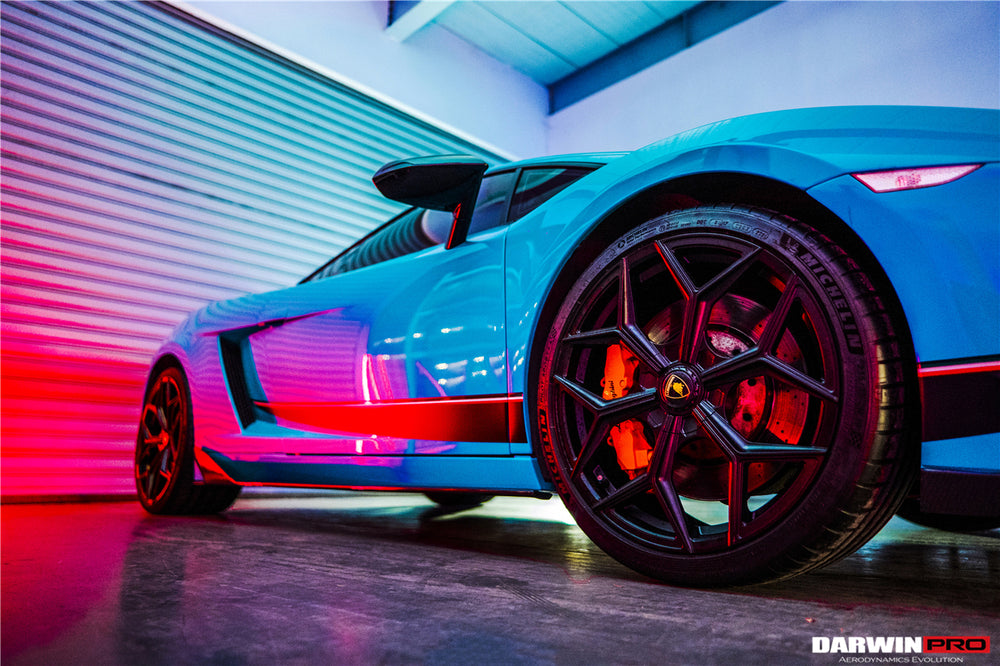 2004-2014 Lamborghini Gallardo BKSS Style Side Skirts - DarwinPRO Aerodynamics