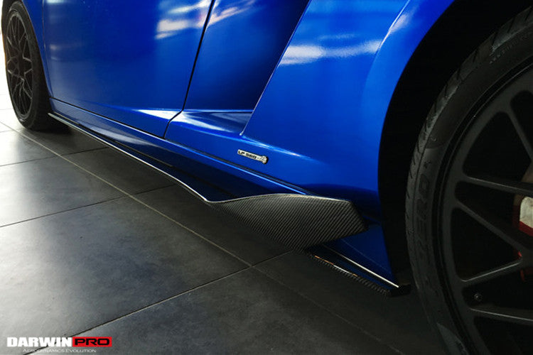 2004-2014 Lamborghini Gallardo BKSS Style Side Skirts - DarwinPRO Aerodynamics
