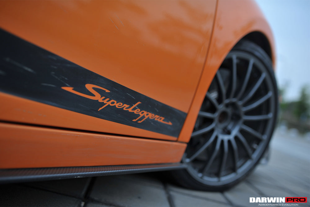 2004-2014 Lamborghini Gallardo LP570 Style Side Skirts - DarwinPRO Aerodynamics