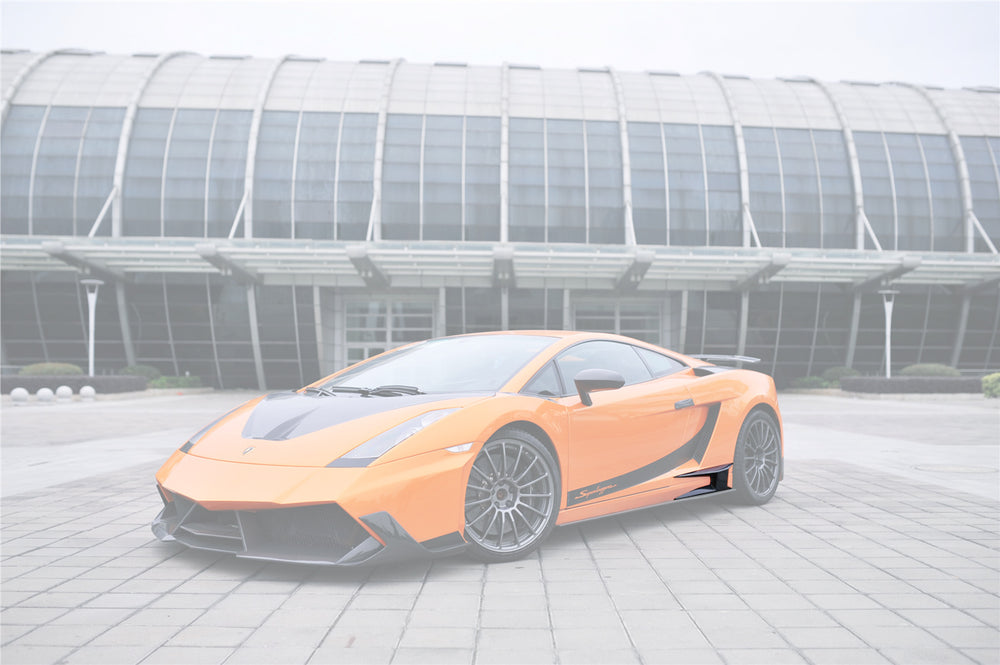 2004-2014 Lamborghini Gallardo BKSS Style Side Skirts Caps