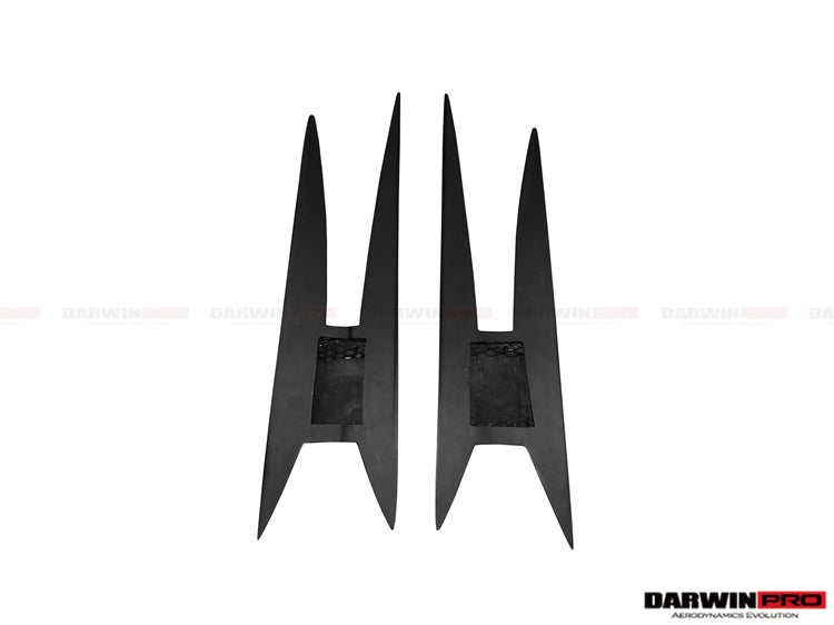 2004-2014 Lamborghini Gallardo BKSS Style Side Skirts Caps - DarwinPRO Aerodynamics