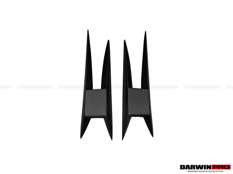 2004-2014 Lamborghini Gallardo BKSS Style Side Skirts Caps - DarwinPRO Aerodynamics