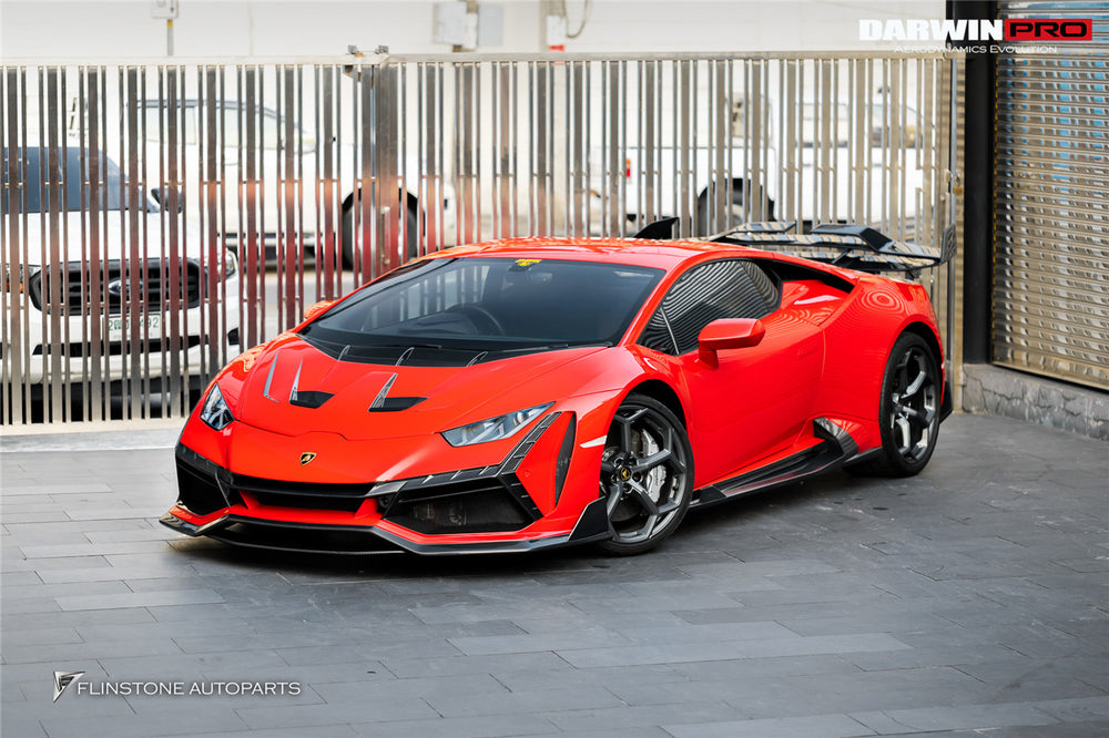 DarwinPRO 2015-2019 Lamborghini Huracan LP610 LP580 BKSSII Style Full Body Kit (NOT WIDE) - DarwinPRO Aerodynamics