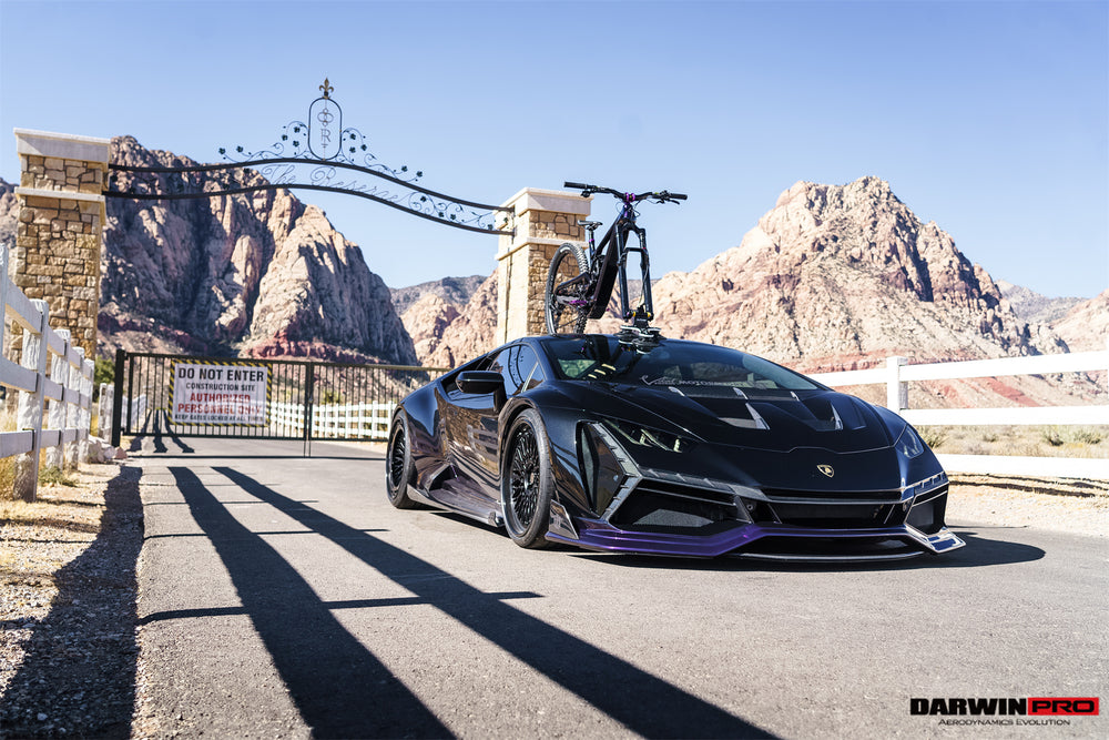 DarwinPRO 2015-2019 Lamborghini Huracan LP610 LP580 BKSSII Style Full Body Kit (NOT WIDE) - DarwinPRO Aerodynamics