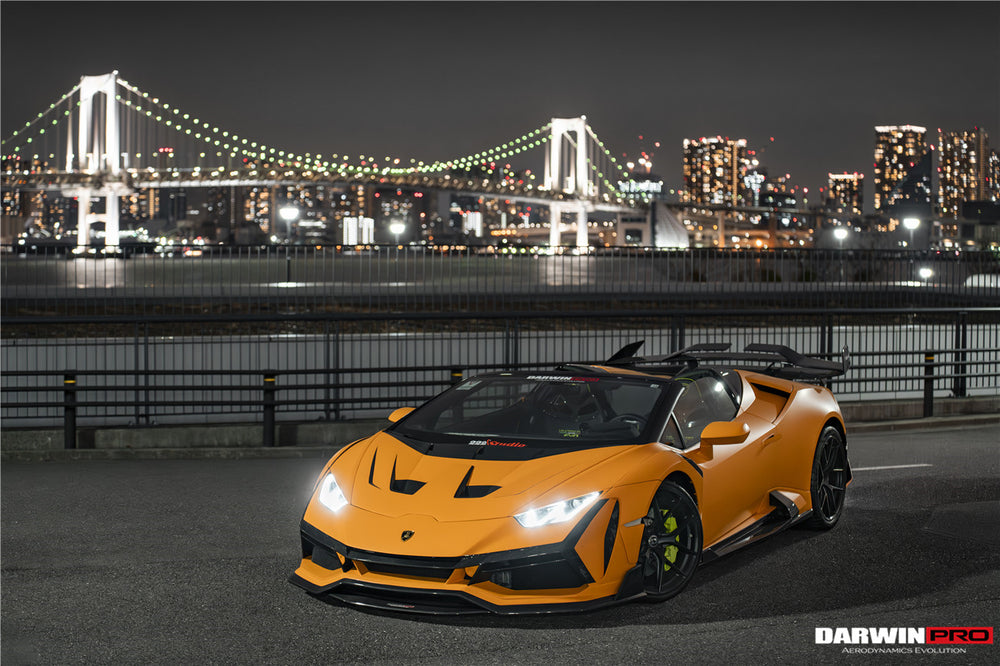 DarwinPRO 2015-2019 Lamborghini Huracan LP610 LP580 BKSSII Style Full Body Kit (NOT WIDE) - DarwinPRO Aerodynamics