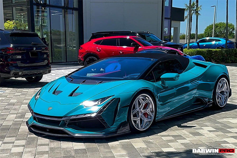 DarwinPRO 2019-2025 Lamborghini Huracan EVO Tecnica BKSSII Style Full Body Kit (NOT WIDE) - DarwinPRO Aerodynamics