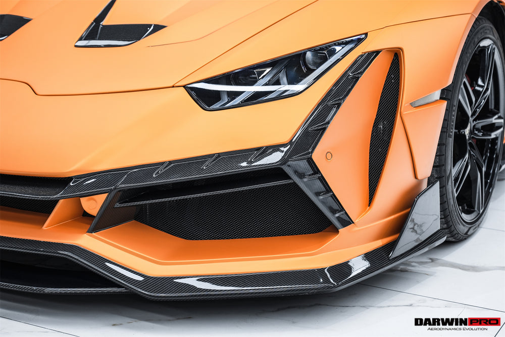 DarwinPRO 2019-2023 Lamborghini Huracan EVO Coupe Solo kit de carrocería ancha completa estilo BKSSII