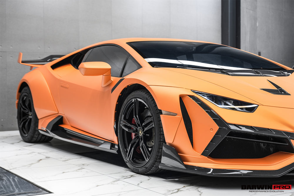 DarwinPRO 2019-2023 Lamborghini Huracan EVO Coupe Solo kit de carrocería ancha completa estilo BKSSII