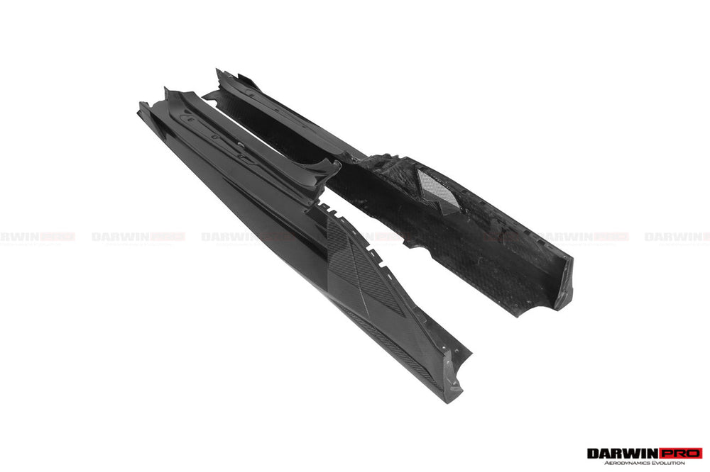 DarwinPRO 2019-2023 Lamborghini Huracan EVO Coupe Only BKSSII Style Full Wide Body Kit - DarwinPRO Aerodynamics