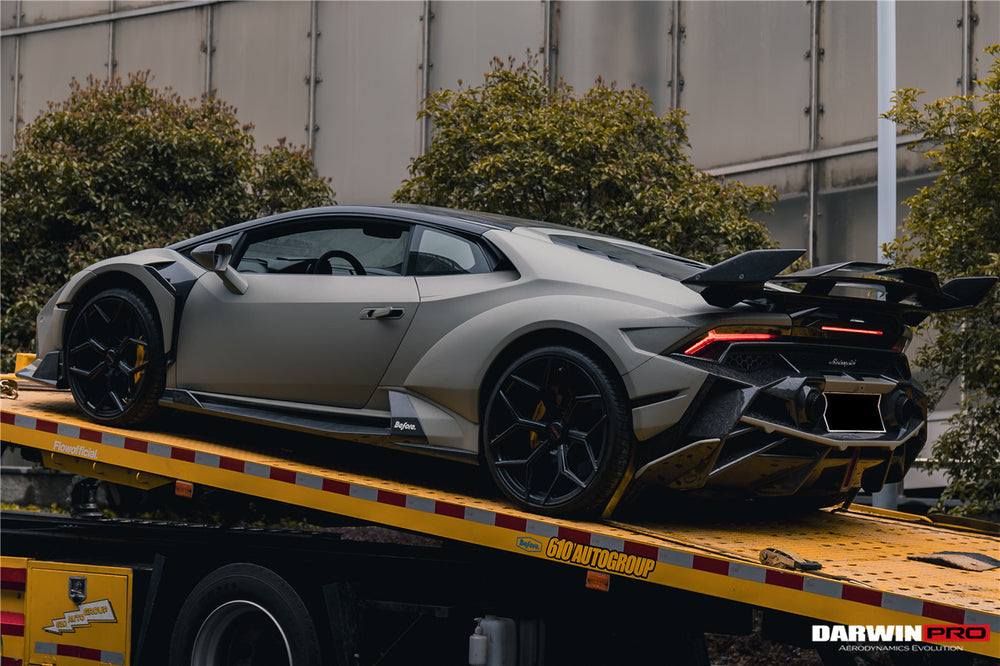 DarwinPRO 2019-2023 Lamborghini Huracan EVO Coupe Only BKSSII Style Full Wide Body Kit - DarwinPRO Aerodynamics