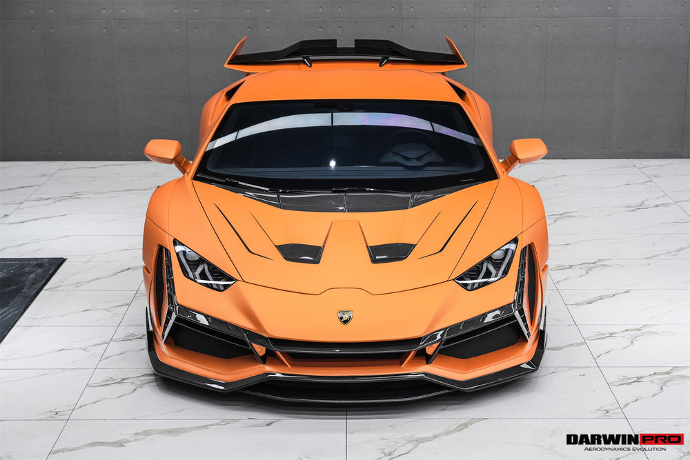 DarwinPRO 2015-2019 Lamborghini Huracan LP610 LP580 Coupe Only BKSSII Style Full Wide Body Kit - DarwinPRO Aerodynamics
