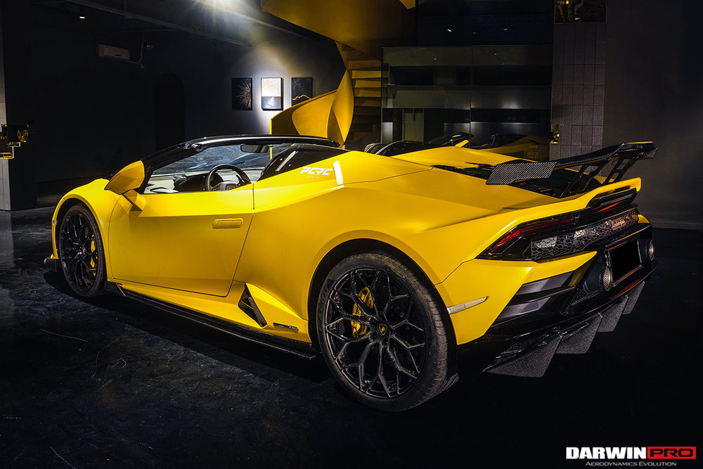 Difusor trasero de carbono seco estilo OD para Lamborghini Huracan EVO 2019-2023