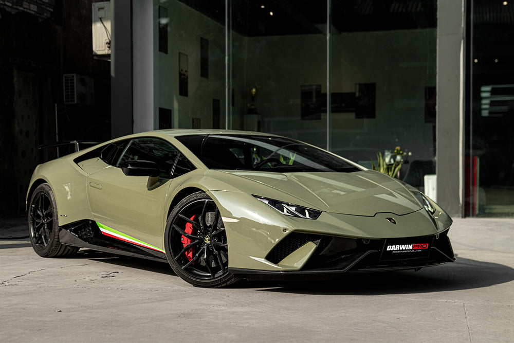 Kit completo de carrocería aerodinámica parcial de fibra de carbono para Lamborghini Huracan LP610 y LP580 Performante Style 2015-2019