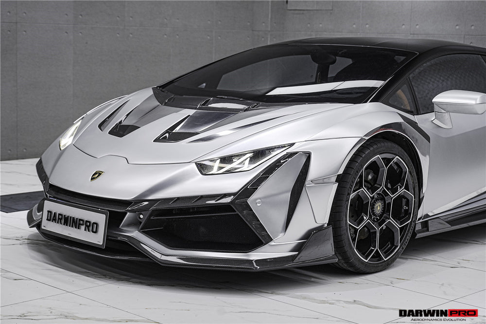 DarwinPRO 2015-2019 Lamborghini Huracan LP610 LP580 Coupe Only BKSSII Style Full Wide Body Kit - DarwinPRO Aerodynamics