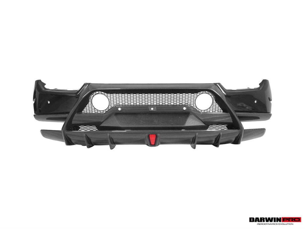 Parachoques trasero parcialmente de carbono estilo Performante Lamborghini Huracan LP610/LP580 2015-2020