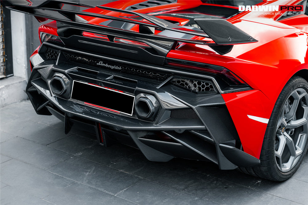DarwinPRO 2019-2025 Lamborghini Huracan EVO & Tecnica BKSSII Style Rear Bumper