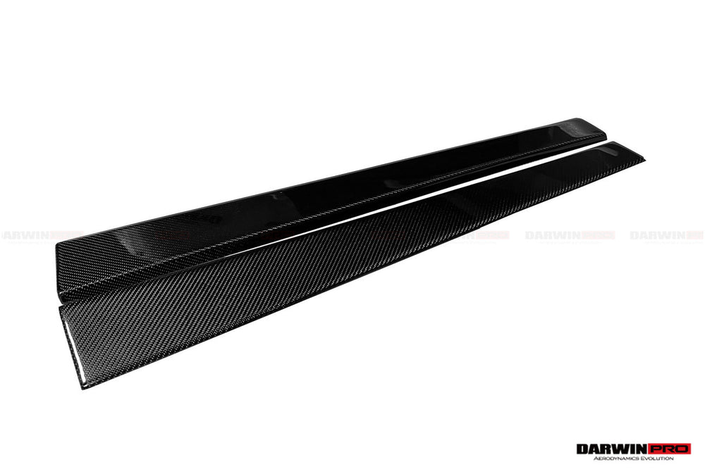 2001-2010 Lamborghini Murcielago SV Style Carbon Fiber Door Sills Steps Cover - DarwinPRO Aerodynamics