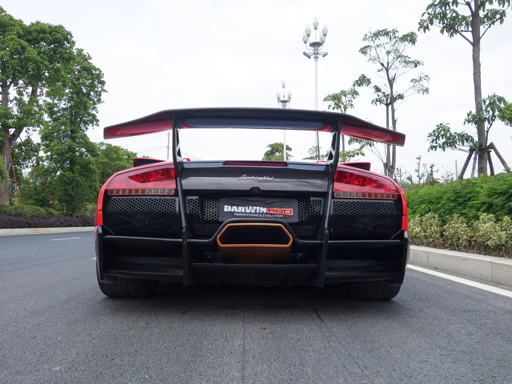 2001-2010 Lamborghini Murcielago SV Style Rear Bumper & Wing - DarwinPRO Aerodynamics