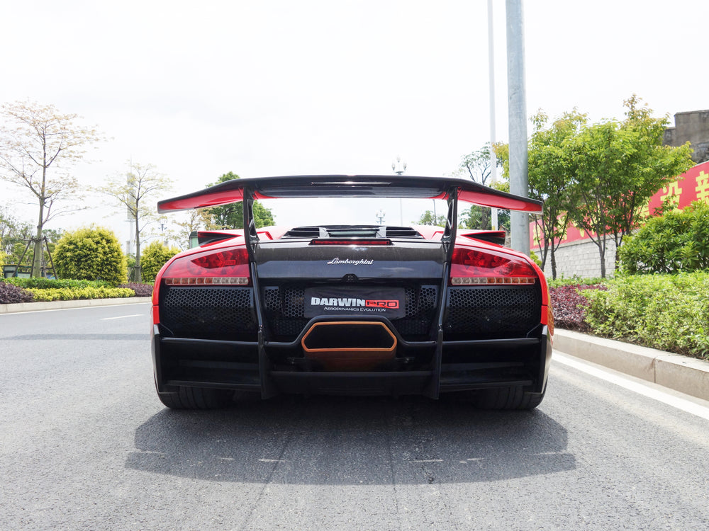2001-2010 Lamborghini Murcielago SV Style Rear Bumper & Wing - DarwinPRO Aerodynamics