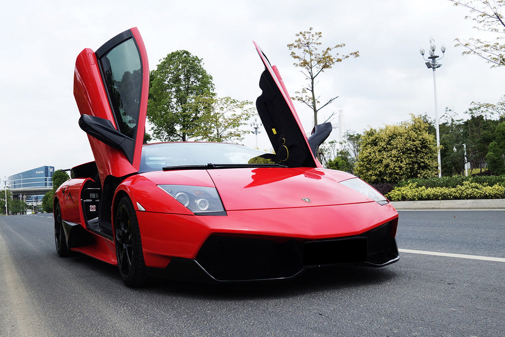 2001-2010 Lamborghini Murcielago SV Style Front Bumper - DarwinPRO Aerodynamics