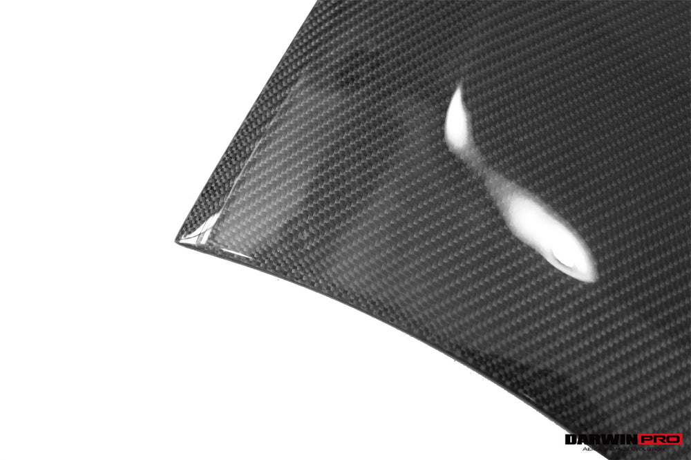 DarwinPRO 2018-2021 McLaren 600lt Carbon Fiber Front Bumper Side Splitter