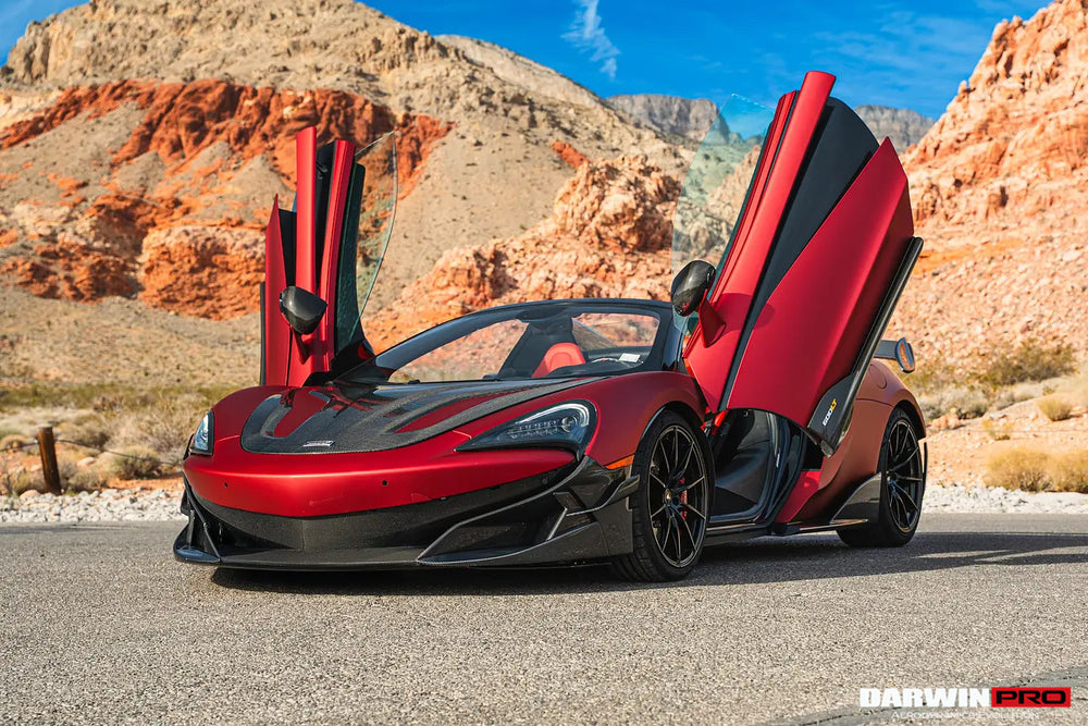 2015-2021 McLaren 600lt 540C 570S Cabon Fiber Side Skirts Under Board