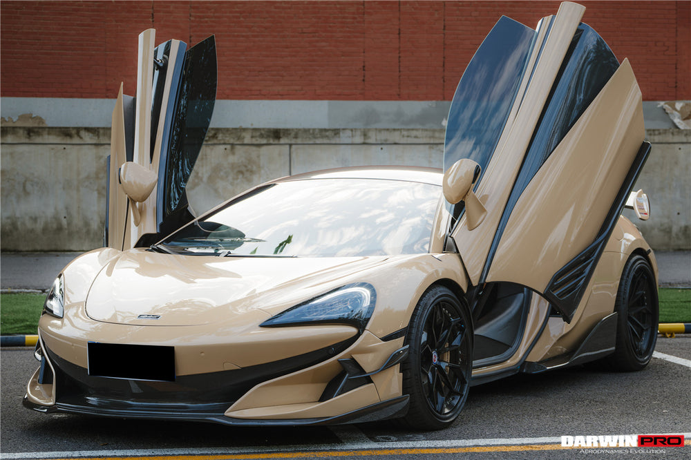 2015-2021 McLaren Carbon Fiber Front Lip DarwinPRO (BKSS) Fits