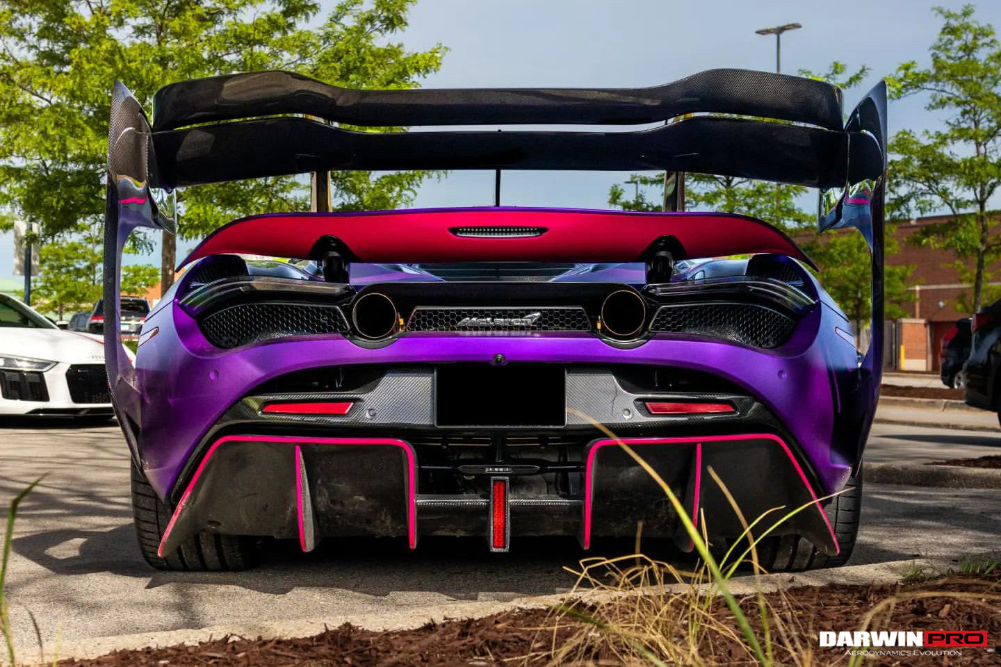 720s Rear DarwinPRO 2017-2023 McLaren 720s Se²NWB Style Rear Diffuser