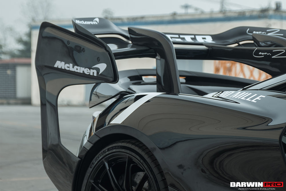 2017-2022 McLaren 720s Se²GTR Trunk Wing with Side Winglets