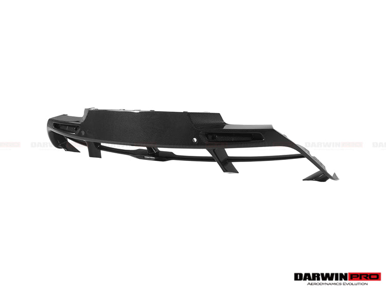 2017-2023 McLaren 720s Carbon Fiber Rear Bumper Center Valance - DarwinPRO Aerodynamics