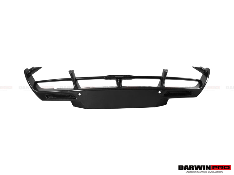 2017-2023 McLaren 720s Carbon Fiber Rear Bumper Center Valance - DarwinPRO Aerodynamics
