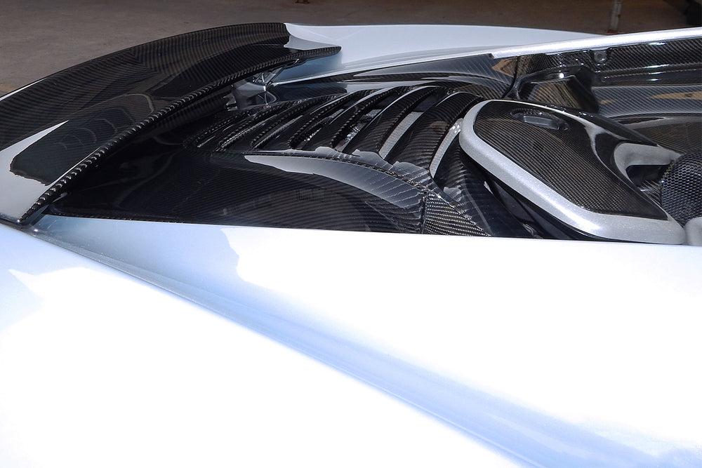 2011-2017 McLaren 650s MP4 12c Coupe Engine Trunk Surround Replacement - DarwinPRO Aerodynamics