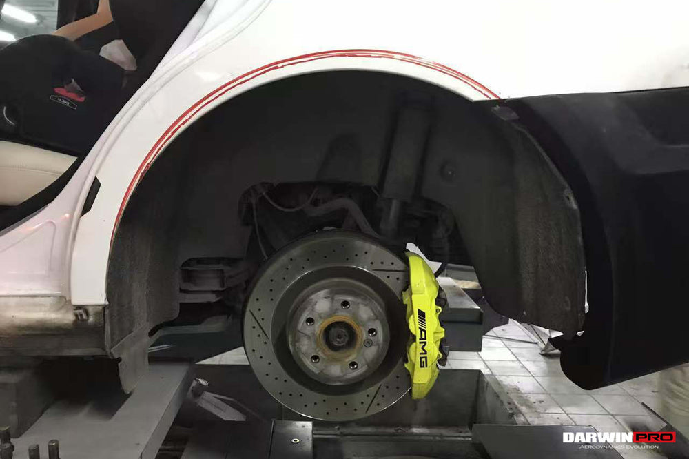 DarwinPRO 2012-2014 Mercedes Benz W204 C63 AMG Sedan BKSS Style Wide Full Body Kit