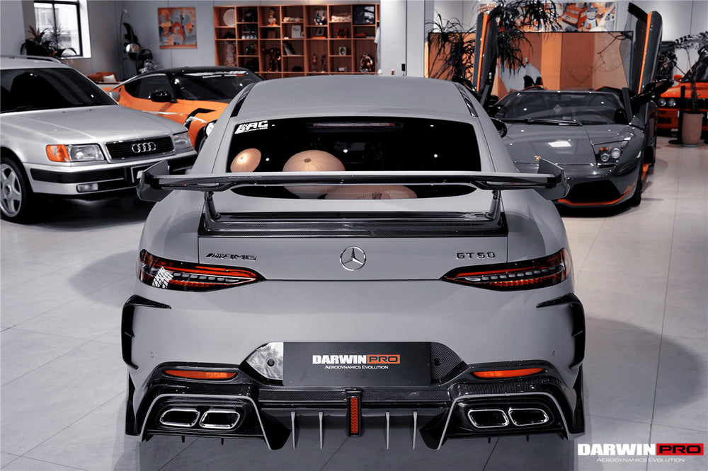 Parachoques trasero de fibra de carbono Mercedes Benz AMG GT50 GT53 GT43 GT63 GT63S 4Door Coupe X290 IMP Performance Ver.2 2019-2024