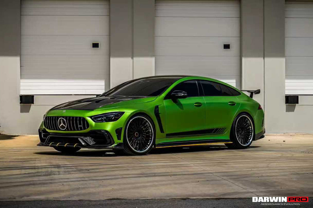 Parachoques delantero de fibra de carbono Mercedes Benz AMG GT50 GT53 GT43 GT63 GT63S 4 puertas Coupe X290 IMP Performance Ver.2 2019-2024