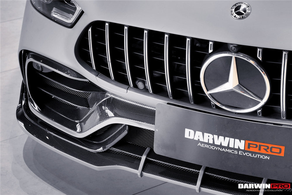 Parachoques delantero de fibra de carbono Mercedes Benz AMG GT50 GT53 GT43 GT63 GT63S 4 puertas Coupe X290 IMP Performance Ver.2 2019-2024